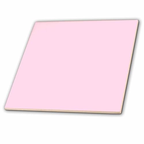 3dRose ct_30667_1 Pale Pink Ceramic Tile, 4" - Image 5