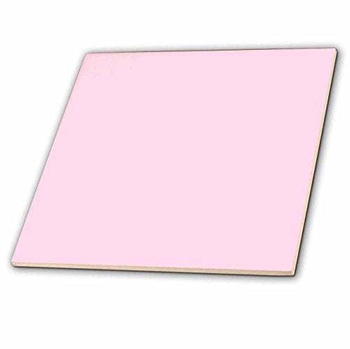 3dRose ct_30667_1 Pale Pink Ceramic Tile, 4" - Image 2