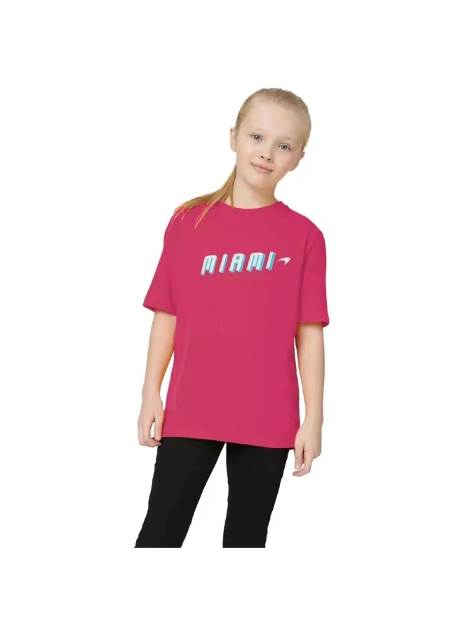 مكلارين JUNIOR MIAMI NEON GRAPHIC T-SHIRT