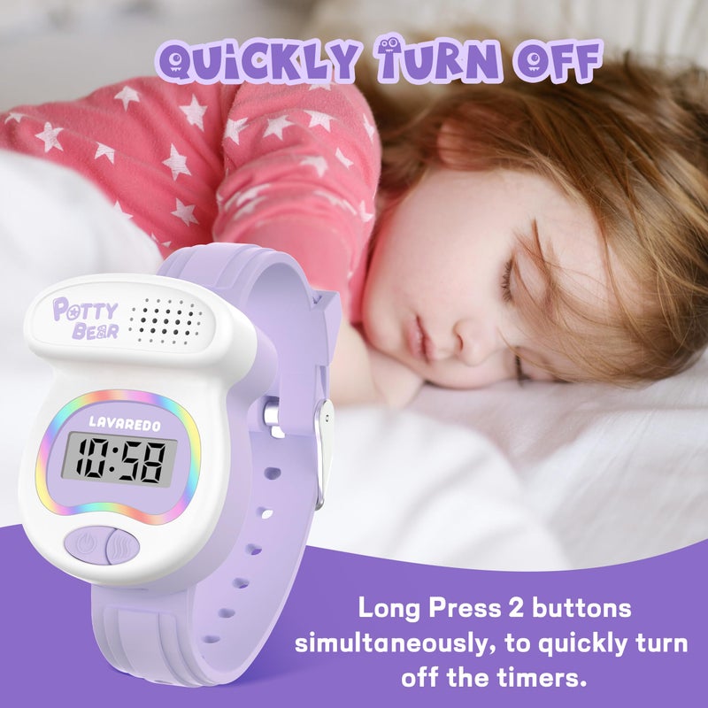 A ALPS Kids Watch Potty Training Watches for Boys and Girls, Potty Timer Toilet Shape and LED Colorful Lights, Music Reminds Kids It's Time to Go to The Bathroom, Fun Gift for Moms and Toddlers - Image 5