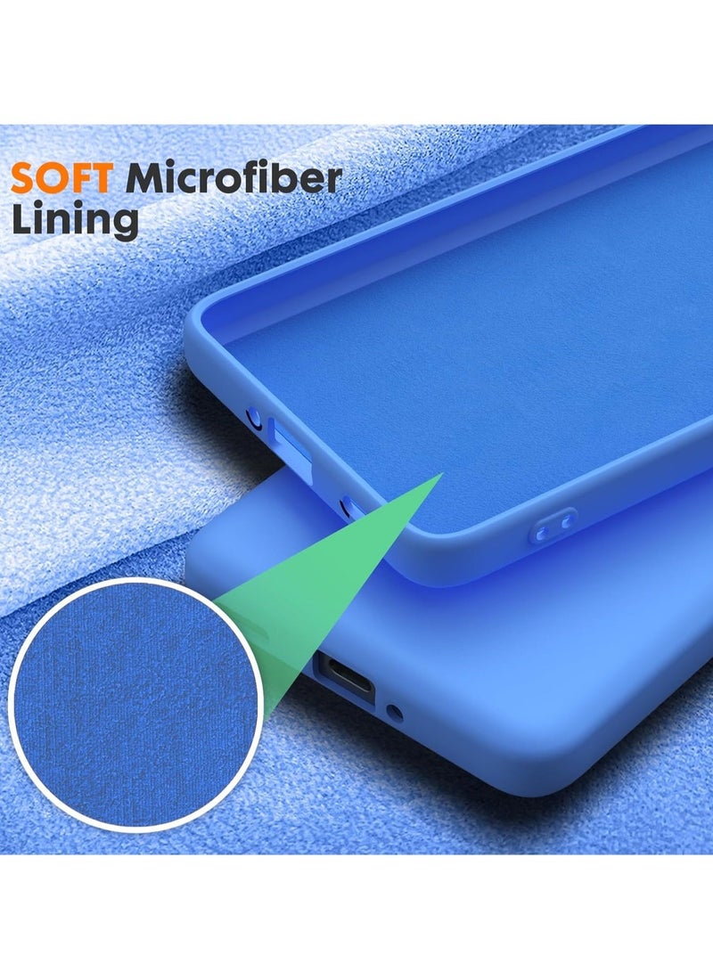 ELTRAZONE Xiaomi 14T Pro 5G Case Cover in Sky Blue - Soft Silicone, Shockproof Design with Inner Microfiber Lining and Camera Protection - Image 4
