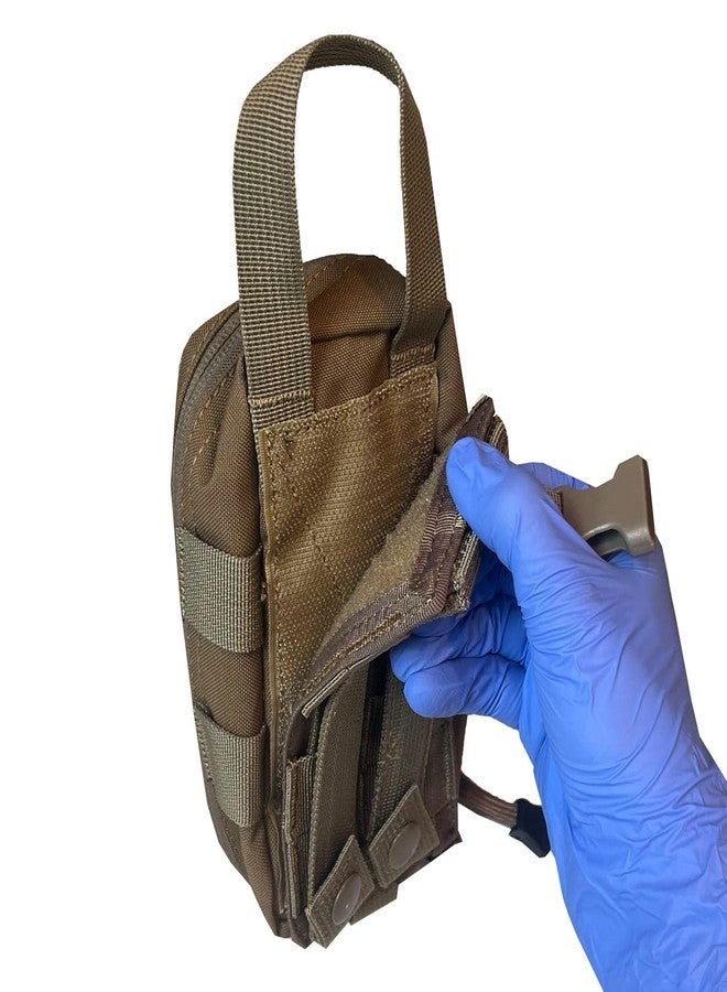 Rescue Essentials Mini Rip-Away IFAK Pouch (Coyote) - Image 2