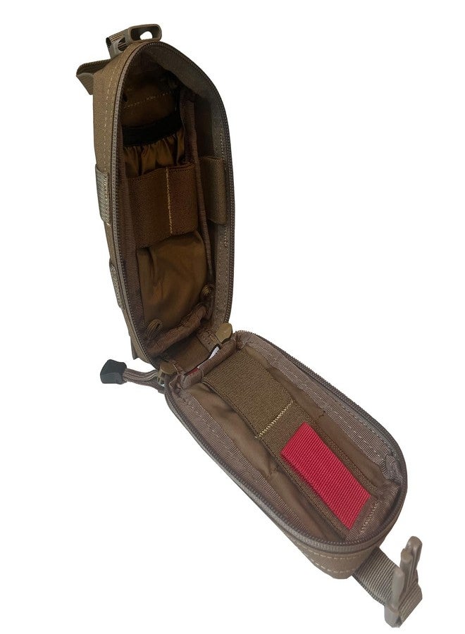 Rescue Essentials Mini Rip-Away IFAK Pouch (Coyote) - Image 4