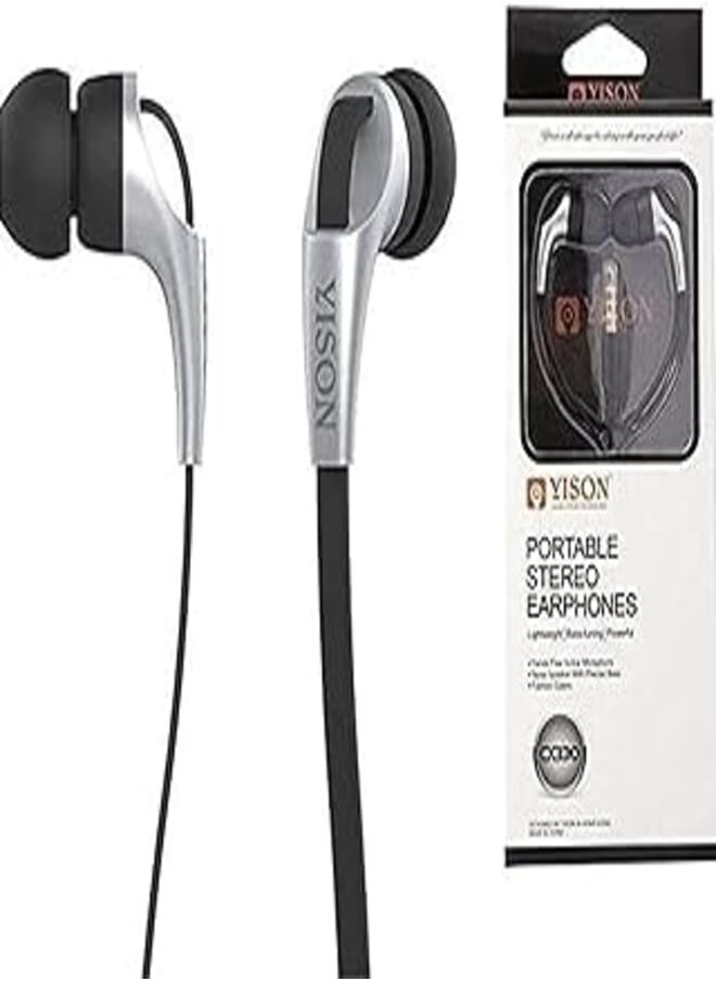 Yison - Yison Universal Earphones,Cx330,Black - Image 1