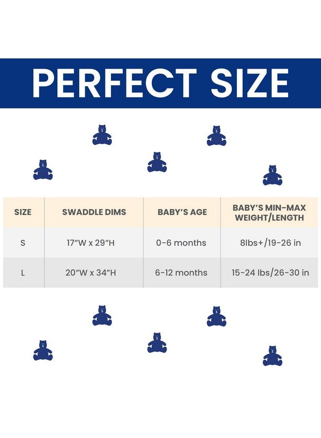 Delta Children Gap babyGap TrueSleep Sleep Sack | 100% Organic Cotton | GOTS and Oeko-Tex 100 Certified | 2-Way Zipper | Large: 6-12 Months, Bluish Grey Stripe - Image 5