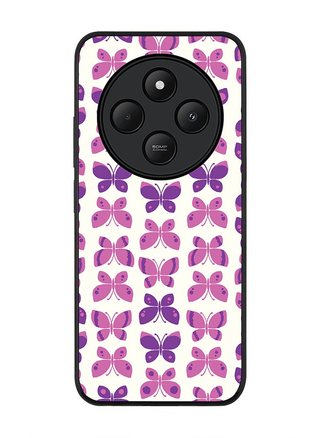 Stylizedd For Xiaomi Poco C75 Case,Slim fit Camera Protection, Shockproof Thin Phone cover - Sweet Butterfly - Image 1