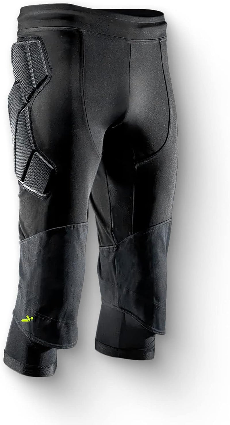 Storelli ExoShield Goalkeeper 3/4 Pants, High-Impact Protection, Sweat-Wicking, UV-Resistant Athletic Bottoms for Soccer - Image 1