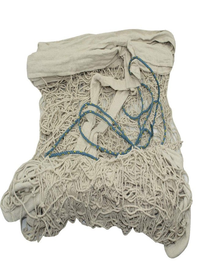 ترايامف شبكة كرة طائرة من القطن من ماركة Triumph Kay Kay مزودة بشريط قماشي على الجوانب الأربعة، مقاس 10 فتحات. - Image 3