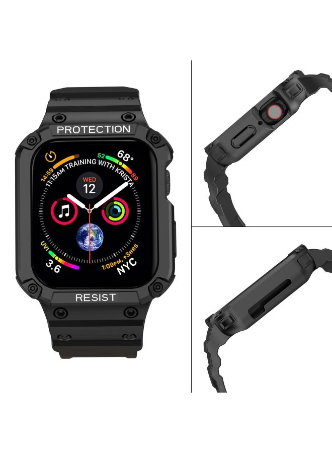 For Apple Watch Strap For Apple Watch765432 Generation All-in-One Strap TPU Solid Color Case Se Drop-Resistant-Color:Red-Exterior Dimension:38/40/41 General - Image 4