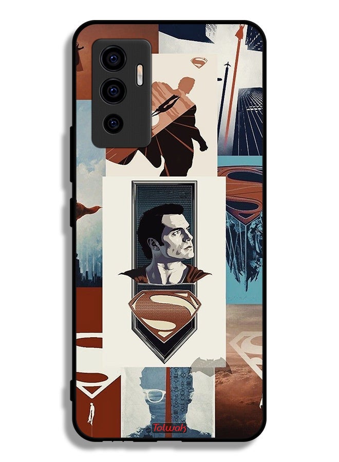 Tolwak Vivo V23e Protective Case Cover Superman Art - Image 2