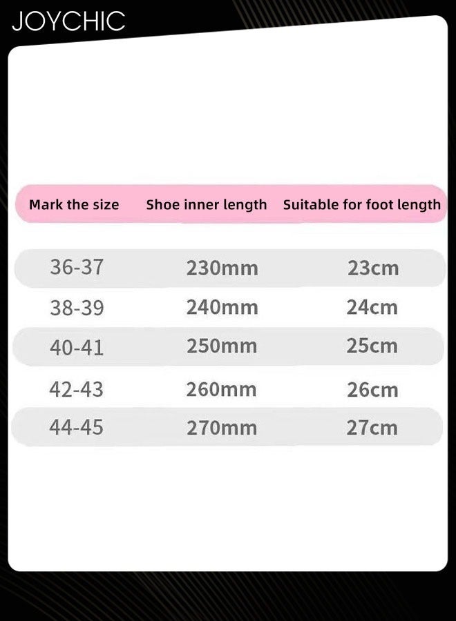 Joychic نعال غرفة النوم بنمط كرتوني عيون كبيرة لفصل الربيع والصيف والخريف، غير قابلة للانزلاق، قابلة للتنفس، سريعة الجفاف، مناسبة للحمام للنساء والرجال والأزواج باللونين الأبيض والأسود - Image 3