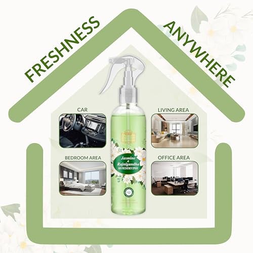 Next Care English Leather Air Freshener Spray Combo Pack – Jasmine + Lavender (200 ml Each) | Long Lasting Room Freshener | Gas-Free Deodorizer for Home, Car & Office | 2 Fragrances Set - Image 3