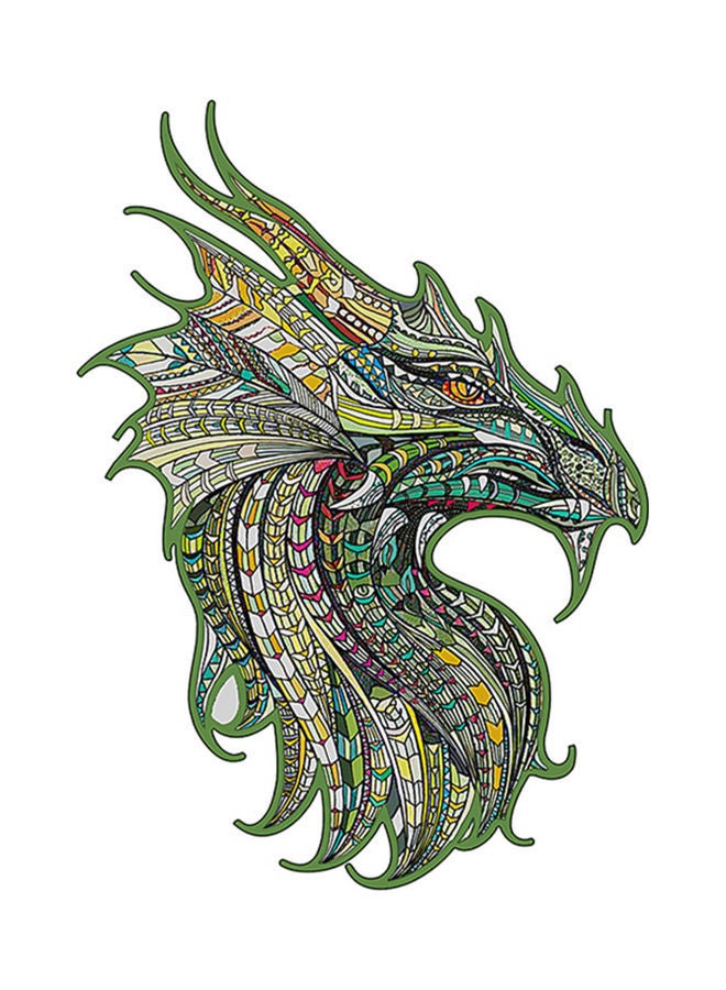 NIBEMINENT Animal Creative Guardian Dragon Puzzle 15.70 x 7.50 15.70cm