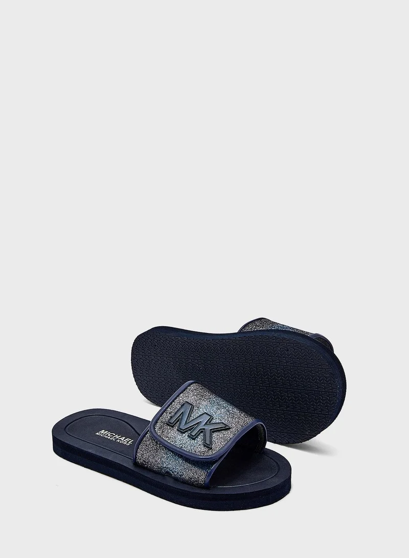 Michael Kors Youth Eli Lorain Slides