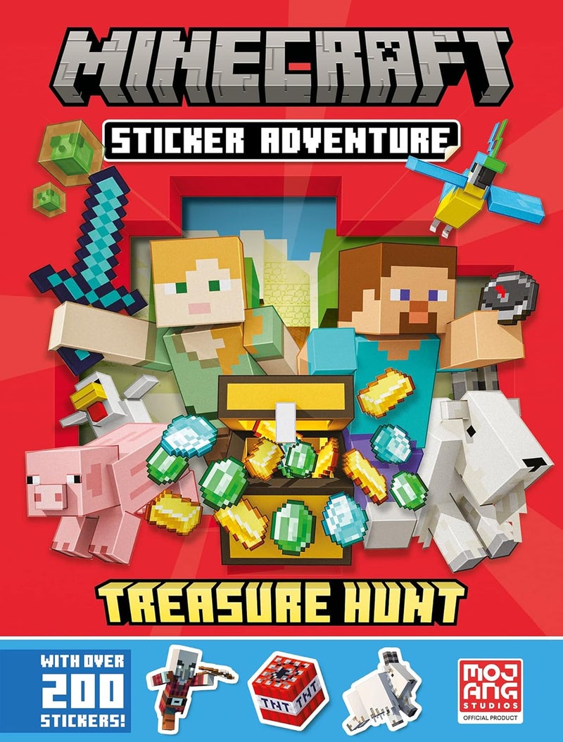 Minecraft Sticker Adventure: Treasure Hunt: An utterly perfect feel good romantic comedy - Image 1