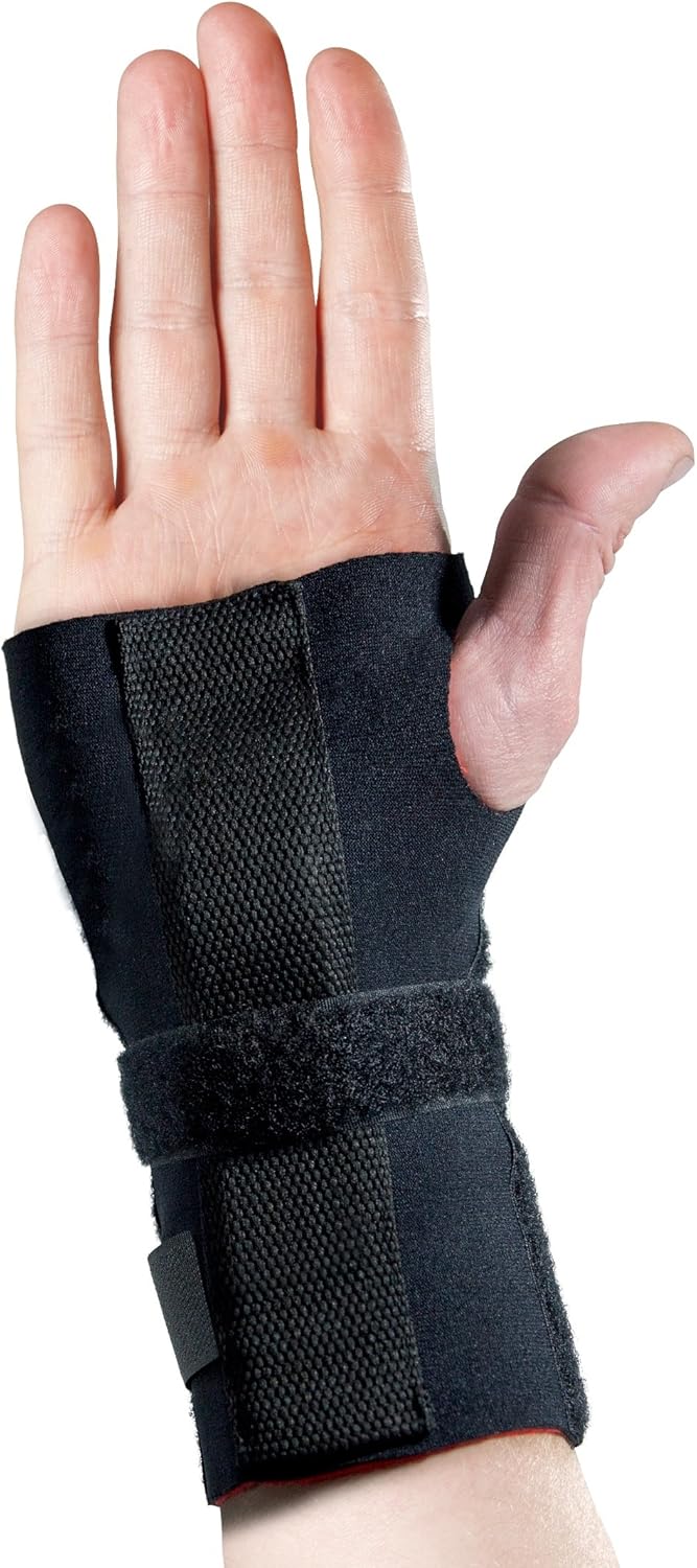 Thermoskin Adjustable WristHand Brace Black RightOne Size80181 - Image 1