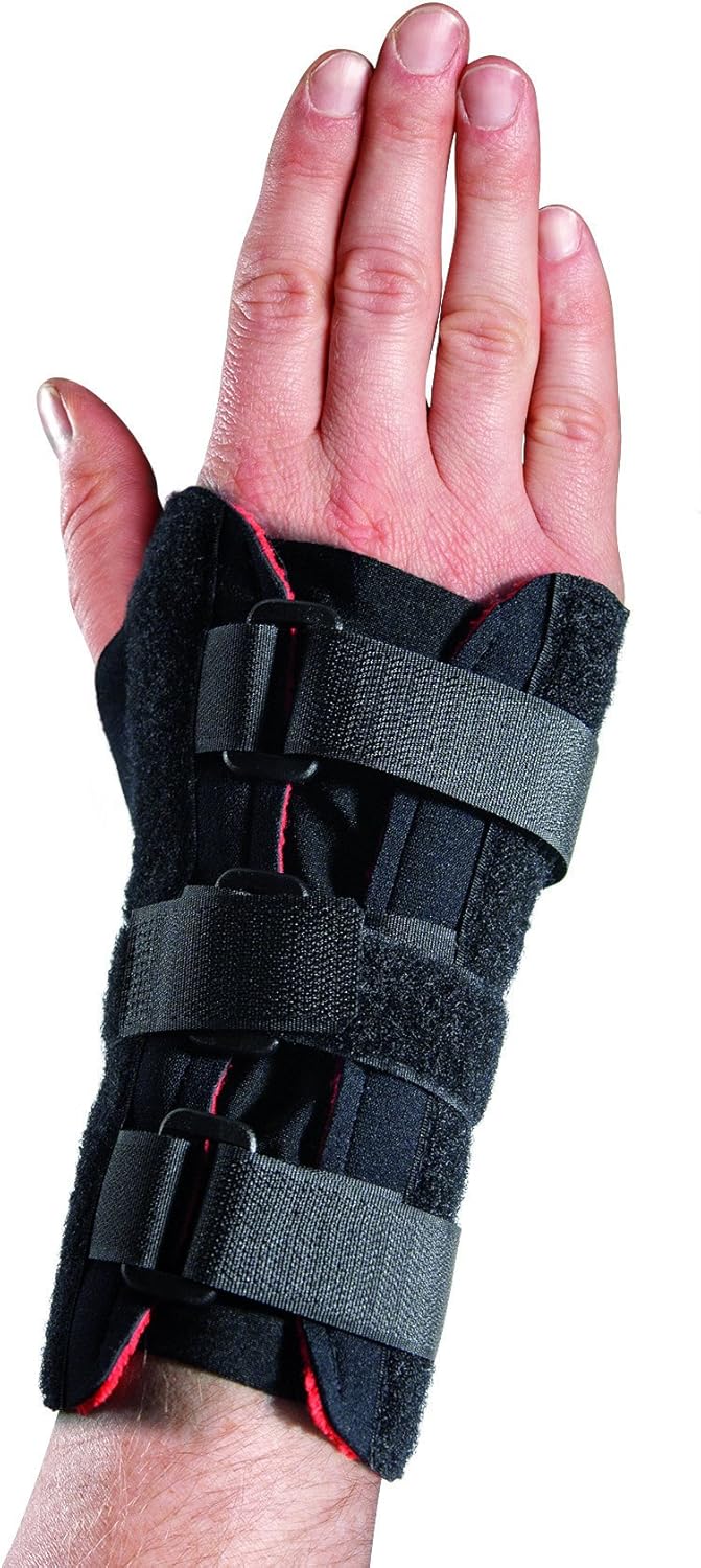 Thermoskin Adjustable WristHand Brace Black RightOne Size80181 - Image 2