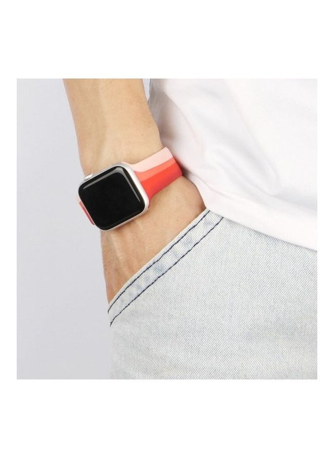 Loop Band for Apple Watch Series 6 Red/Pink