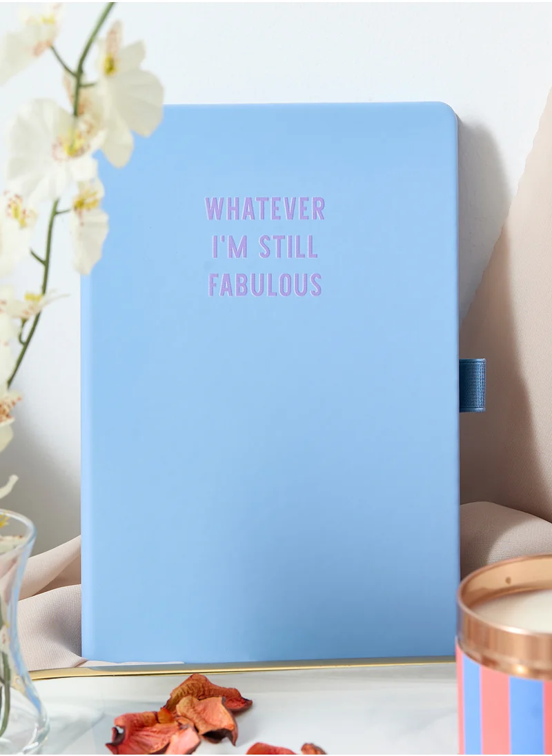 فلامنجو كاندلز Whatever I'M Still Fabulous Blue & Purple Personal