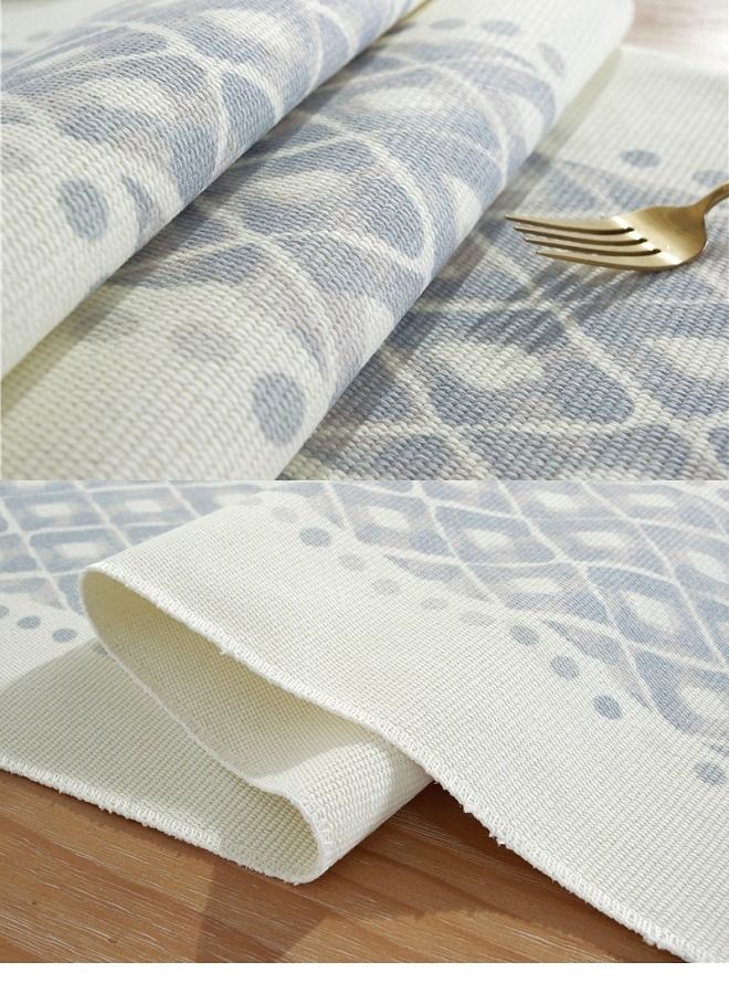 Vichy European Vintage Modern Printed Table Runner