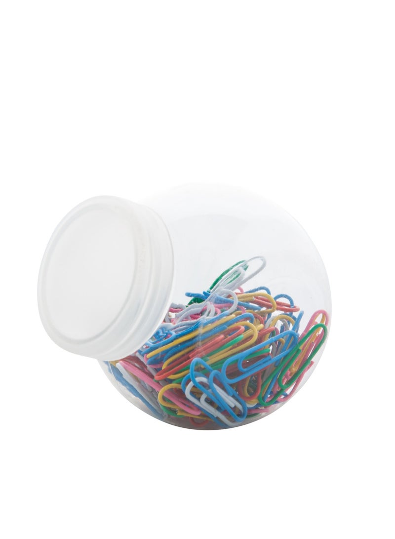 Terabyte Heavy-Duty 29mm Assorted Color Paper Clips - 200 pcs with Storage Box | Home, School, and Office Supplies for Organizing Files and Documents - Image 2