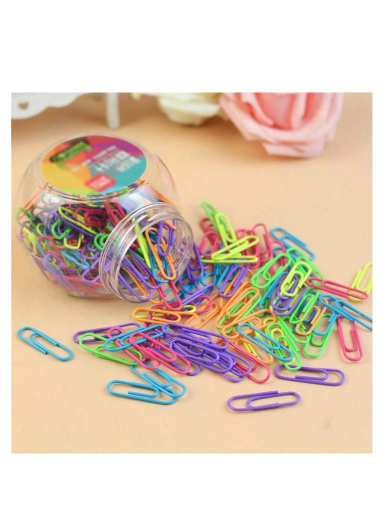 Terabyte Heavy-Duty 29mm Assorted Color Paper Clips - 200 pcs with Storage Box | Home, School, and Office Supplies for Organizing Files and Documents - Image 3
