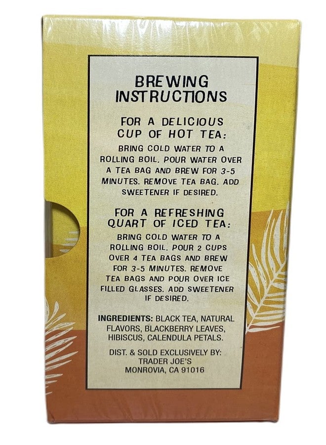 ترايدر جويز شاي المانجو الأسود من Trader Joe's (عبوة من 3 أكياس) - Image 2