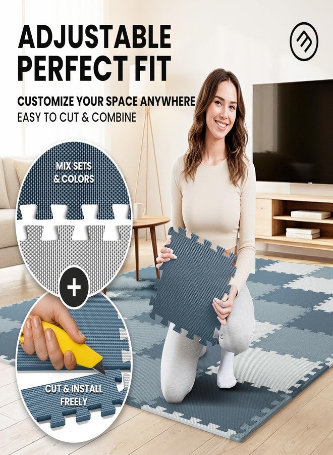 BeMaxx Protective Mats Floor Protection Mat Set Sports Mat Gymnastics Mat Puzzle Mat: Puzzle Sports Equipment Mat Fitness Mat Gym Mat Underlay Mat Floor Mat Sports Mat Training Mat Rubber Mat Yoga Mat - Image 4