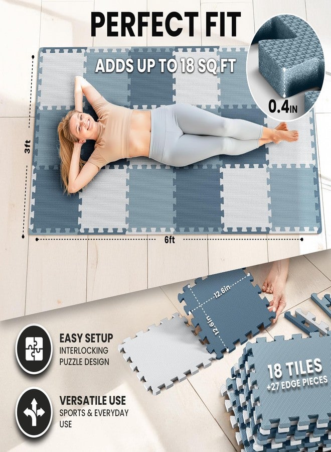 BeMaxx Protective Mats Floor Protection Mat Set Sports Mat Gymnastics Mat Puzzle Mat: Puzzle Sports Equipment Mat Fitness Mat Gym Mat Underlay Mat Floor Mat Sports Mat Training Mat Rubber Mat Yoga Mat - Image 2