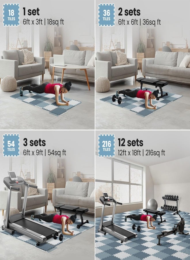 BeMaxx Protective Mats Floor Protection Mat Set Sports Mat Gymnastics Mat Puzzle Mat: Puzzle Sports Equipment Mat Fitness Mat Gym Mat Underlay Mat Floor Mat Sports Mat Training Mat Rubber Mat Yoga Mat - Image 3