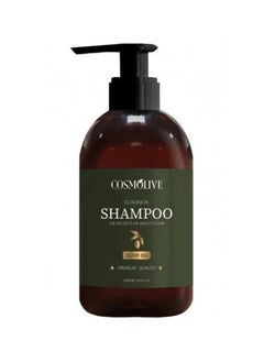 COSMOLIVE Natural Shampoo 500 ml SLS Free Paraben Free Crulty Free - Olive
