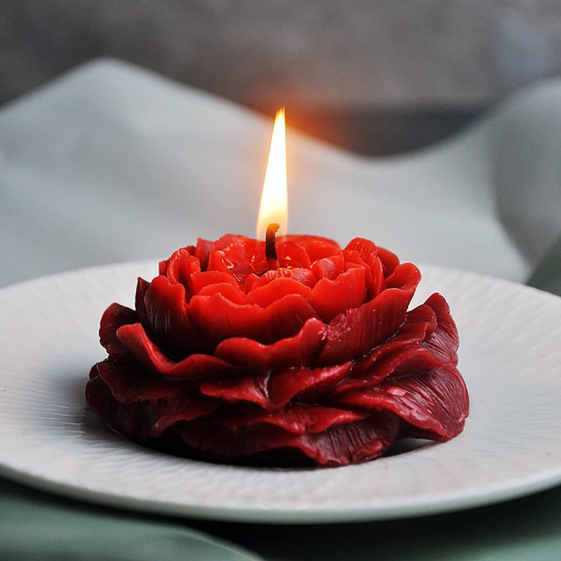 EVERELAM Peony Rose 3D Flower Resin Cake Mold - Silicone Molds for Clay Candle Making - Image 5