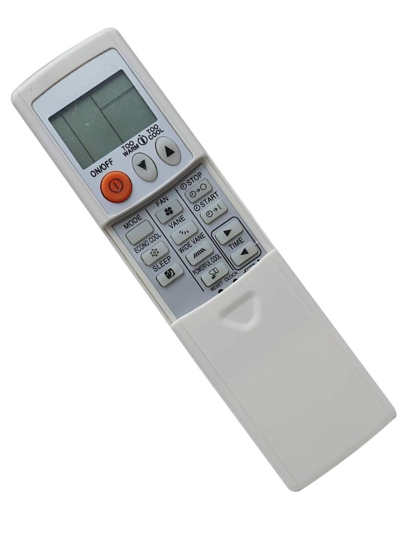 Air Conditioner Remote Control Compatible with Mitsubishi Split AC (AC-56A) – Battery Included