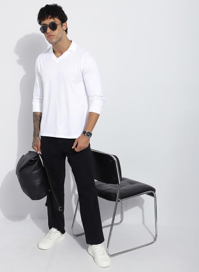 Dillinger Men Regular Fit Long Sleeve Solid T-Shirt - Image 4