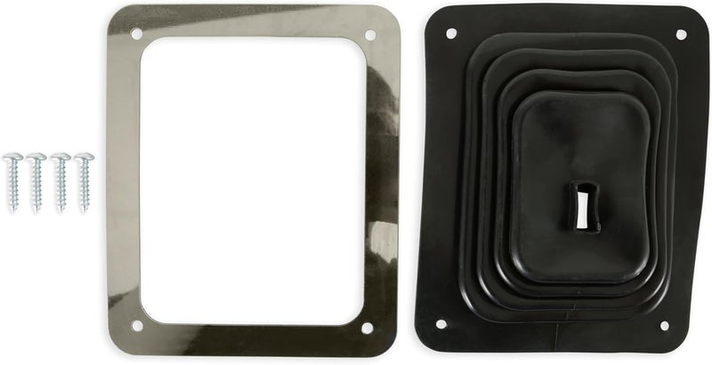 Hurst 1148429 Indy Boot and Plate Kit, Black - Image 1