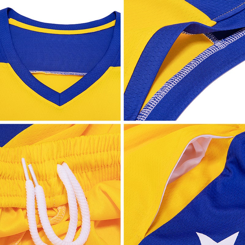 Adult And Children'S Basketball Uniform Suit Casual Training Game Quick-Drying Student Team Uniform Printable Vest Jersey - Image 3