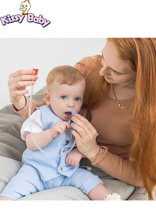 Kissy Baby Baby Nasal Aspirator with 20 Filters，Nasal Suction for Babies with Travel Case and Tweezers，Nasal Aspirator to Help Baby Breathe Easy - Image 4