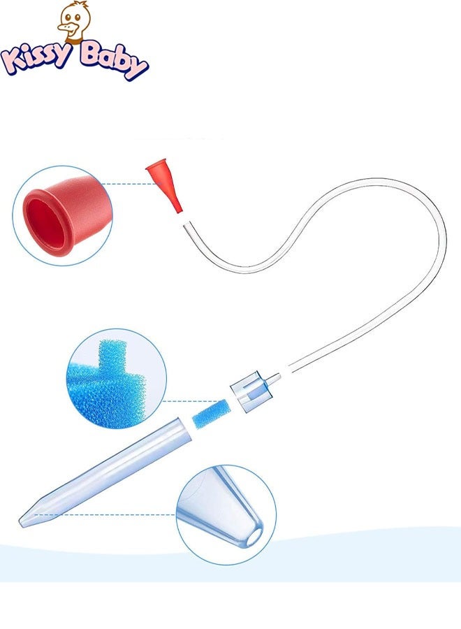 Kissy Baby Baby Nasal Aspirator with 20 Filters，Nasal Suction for Babies with Travel Case and Tweezers，Nasal Aspirator to Help Baby Breathe Easy - Image 2