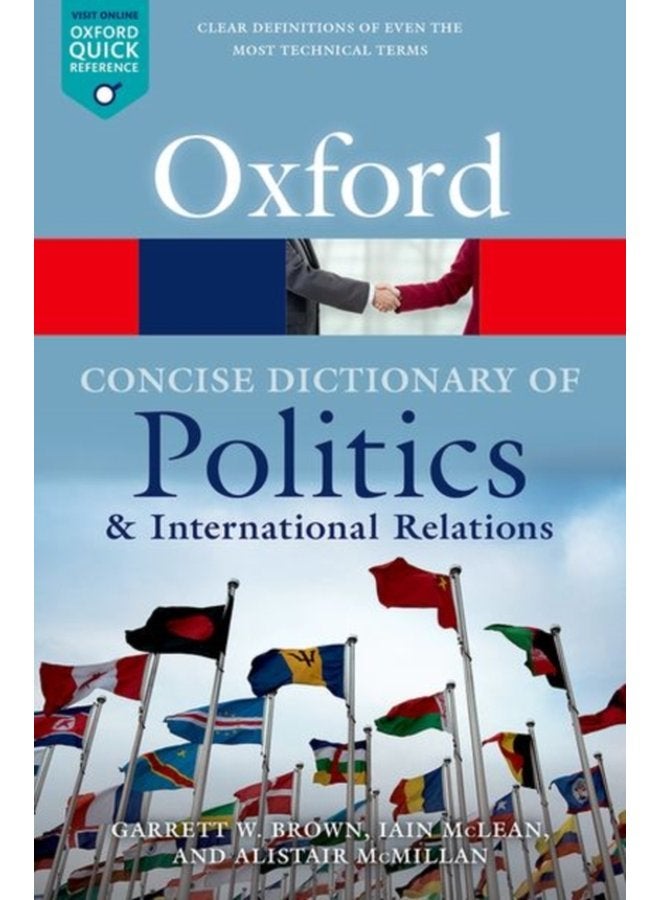 The Concise Oxford Dictionary of Politics and International Relations - Paperback