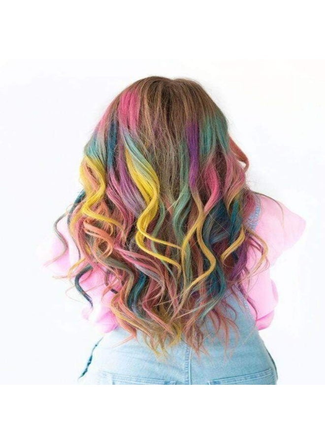Party Fun Hair Color Spray 2-Piece Set - Orange & Yellow, 125ml - Image 5