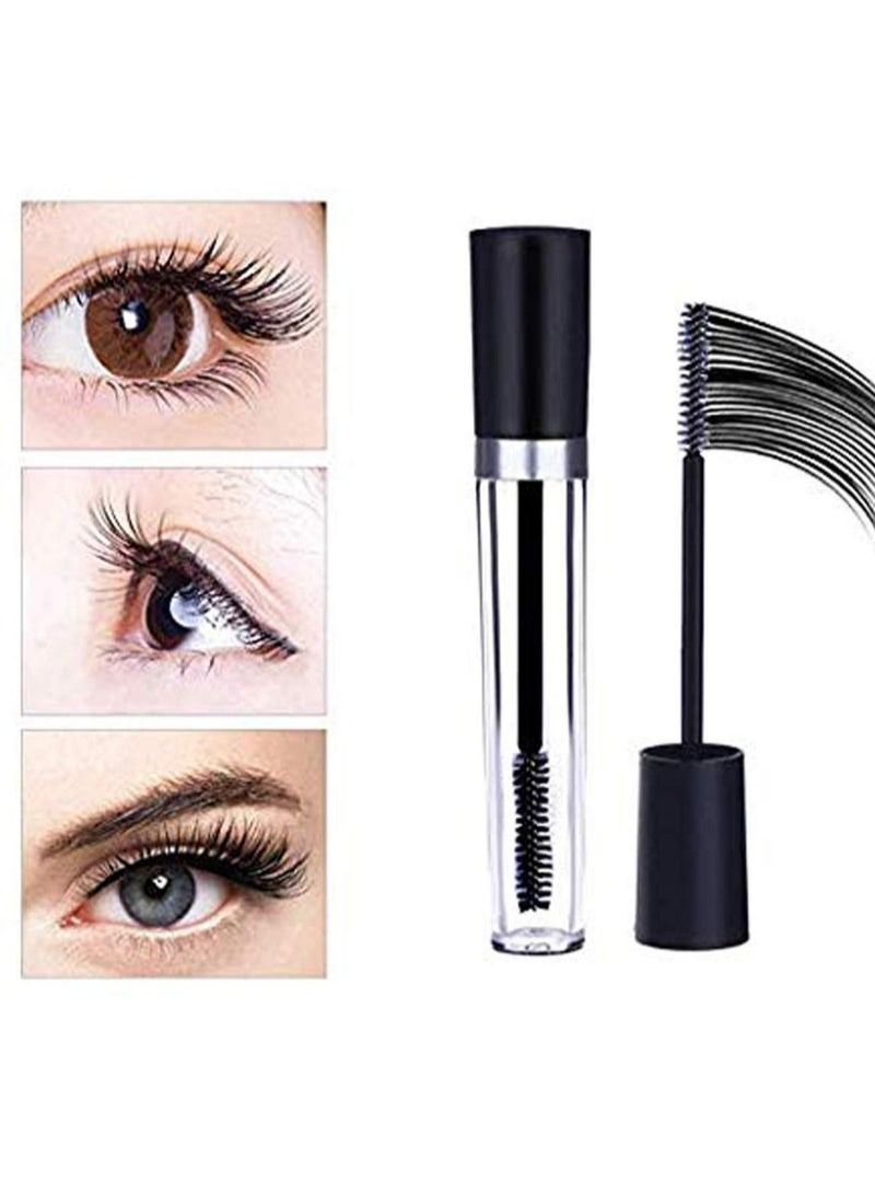 10-Piece Empty Mascara Tube 10ml Eyelash Cream Container Bottle With Mini Funnels And Leak Stoppers For Applying Castor Oil And DIY Cosmetics  - Image 3