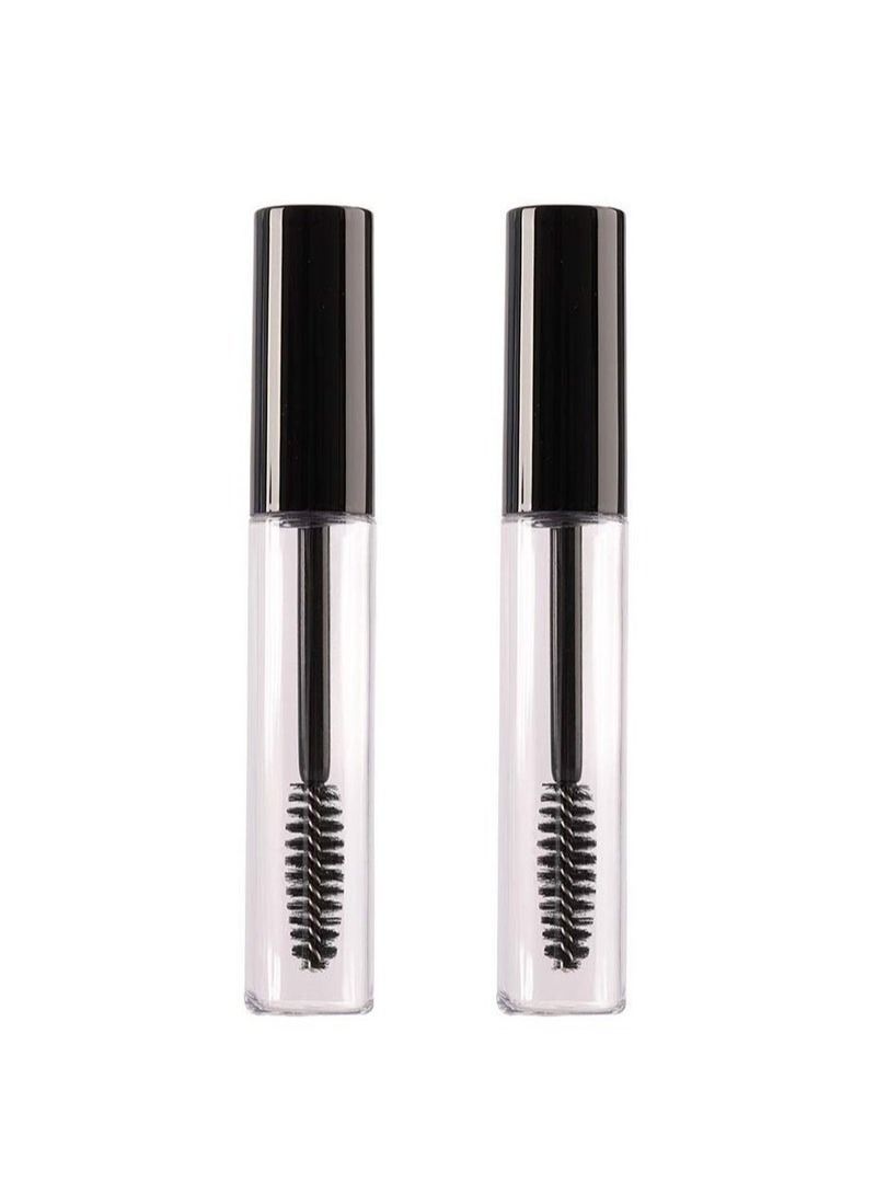 10-Piece Empty Mascara Tube 10ml Eyelash Cream Container Bottle With Mini Funnels And Leak Stoppers For Applying Castor Oil And DIY Cosmetics  - Image 5
