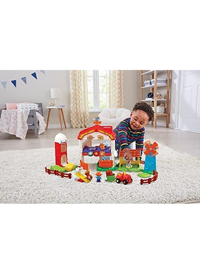 vtech Learn And Grow Farm Farm Toys With 2 Modes Of Play Educational Toy With Farm Animals Baby Music Toy With Sounds And Phrases Toddler Learning Toys For Language Development Ages 1 To 5 Years - Image 2