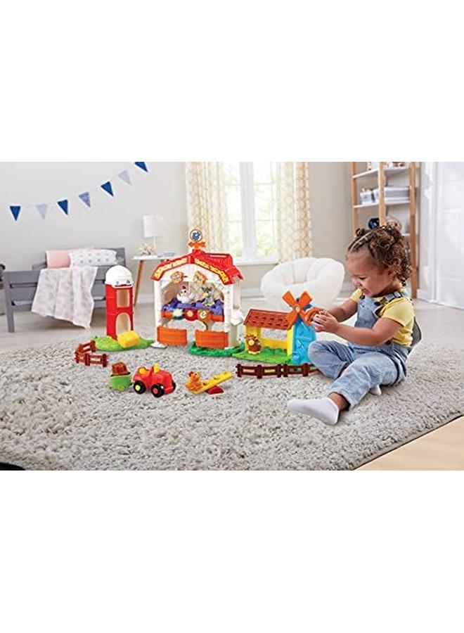vtech Learn And Grow Farm Farm Toys With 2 Modes Of Play Educational Toy With Farm Animals Baby Music Toy With Sounds And Phrases Toddler Learning Toys For Language Development Ages 1 To 5 Years - Image 3