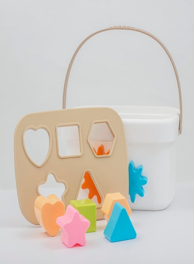 JALKAR Shape Sorting Blocks Learning- Educational Activity Toys,Baby First Block Shape Sorting Toy for Toddlers, 10 Piece Colorful Sorter Cube Box & Shapes,1 Year Old Baby Toys - Image 2