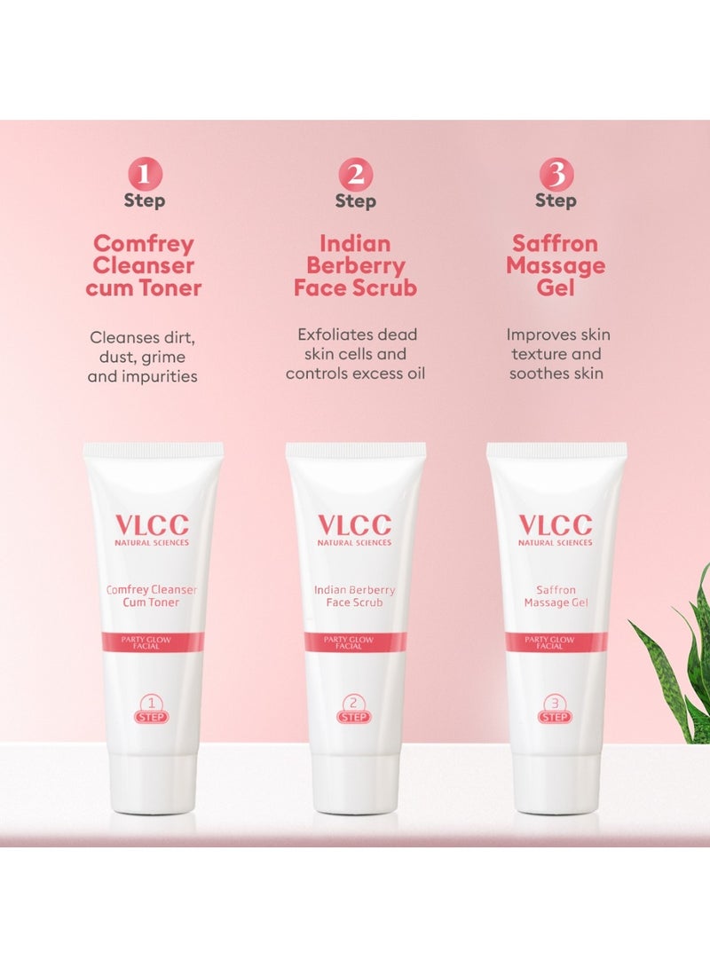 VLCC Party Glow Facial Kit, 60g - Image 3