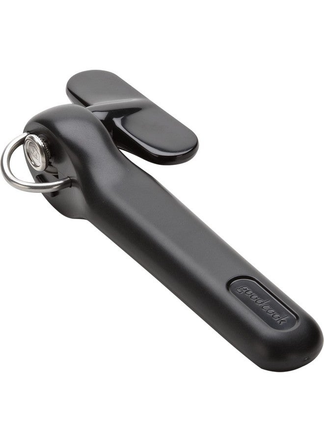 GoodCook Good Cook Can Opener, Safe Cut Manual Can Opener, no Sharp Can Edges, Black - Image 1