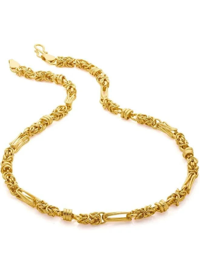 فويلا Elegant Bold Link Chain with Gold Plating