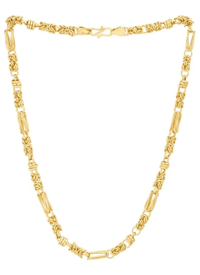 فويلا Elegant Bold Link Chain with Gold Plating