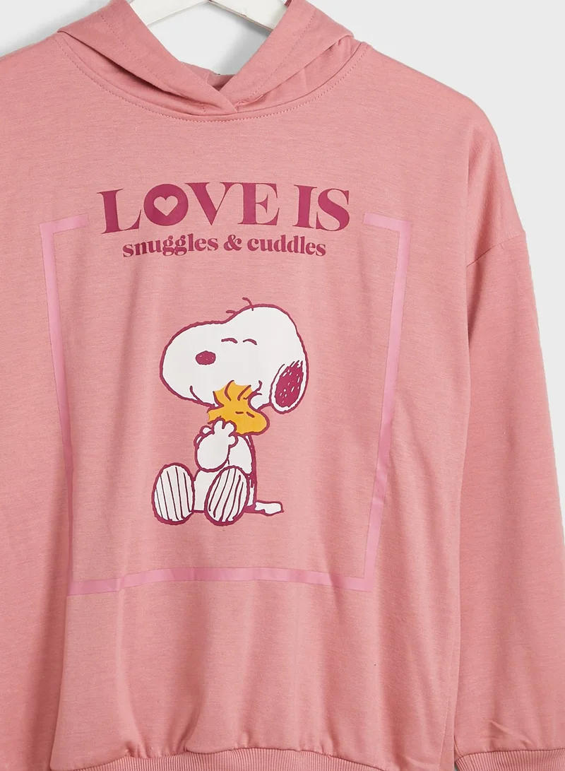 Peanuts Youth Snoopy Hoodie